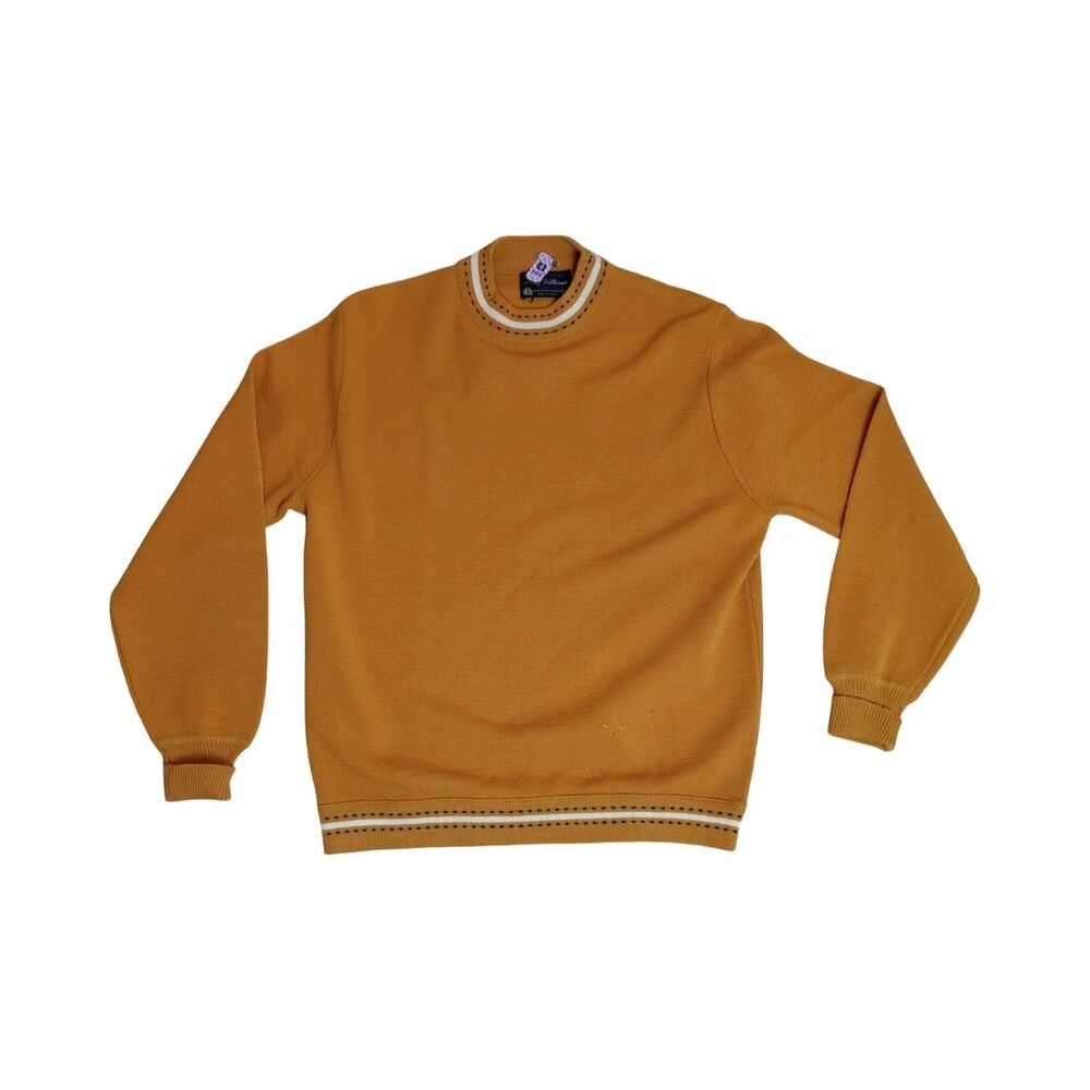Puritan Andy Williams VirginWool Sweater Mod Men's (M) 1960s Vtg MCM Read